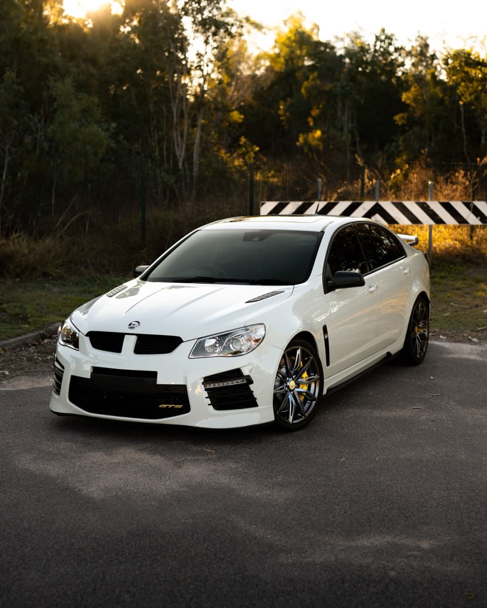 The HSV GTS after its coating