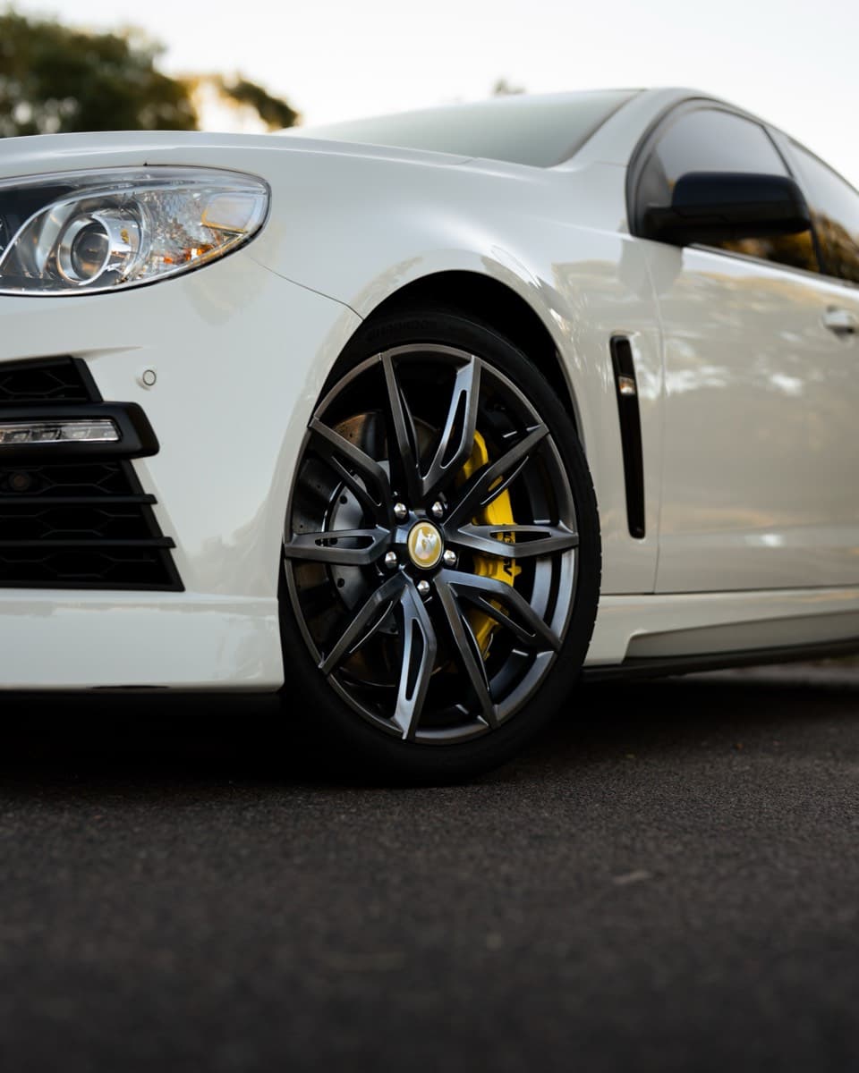 The HSV GTS after its coating