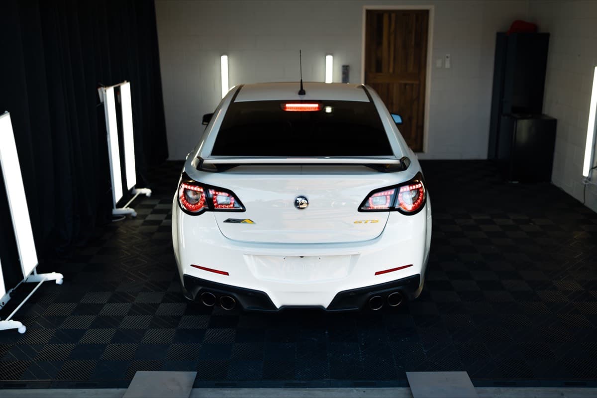 The HSV GTS after its coating